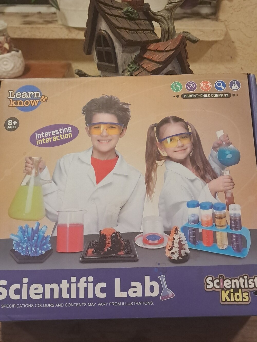 Kids Scientific Lab Toy Set - Blue